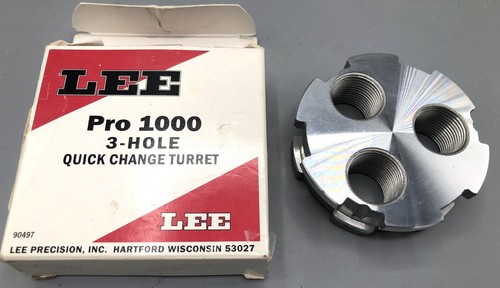 Lee Pro 1000 3-Hole Quick Change Turret 90497 | eBay