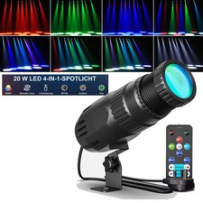 20W LED RGBW Bühnenlicht Pinspot Lichteffekt Disco Show Party Bar Punktstrahler