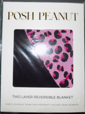 POSH PEANUT BIANCA RIBBED BLACK PATOO NEW