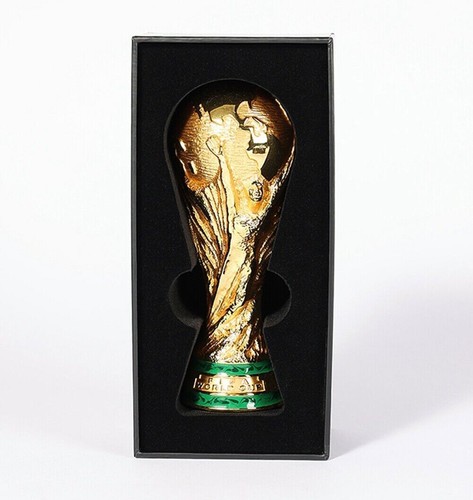 Mascotte ufficiale autentica Qatar 2022World Cup la'eeb World Cup modello metallo - Foto 3 di 21