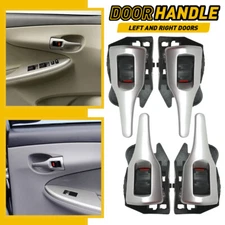For 2009-2013 Toyota Corolla Interior Door-Handle Front/Rear Passenger Side E