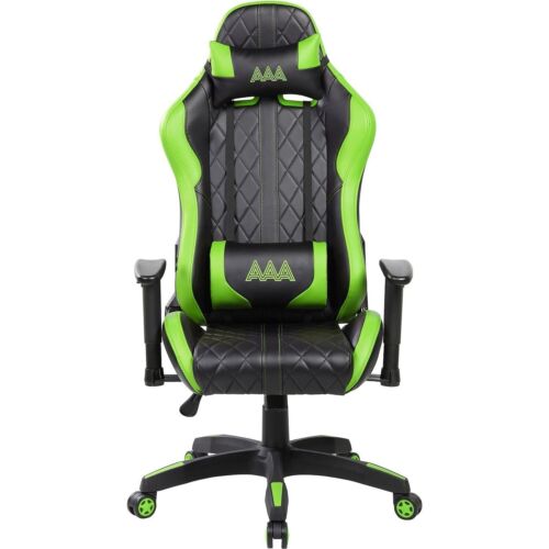 AAAmaze GT1 Black/Green GT0006E Gaming Chair-
