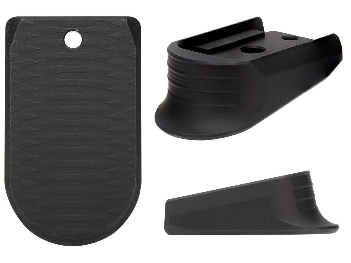 NDZ Sig P365XL P365X Extended Magazine Base Plate Aluminum Grooved
