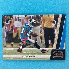 Steve Smith 2011 Panini Threads Card #23 NFL Carolina Panthers