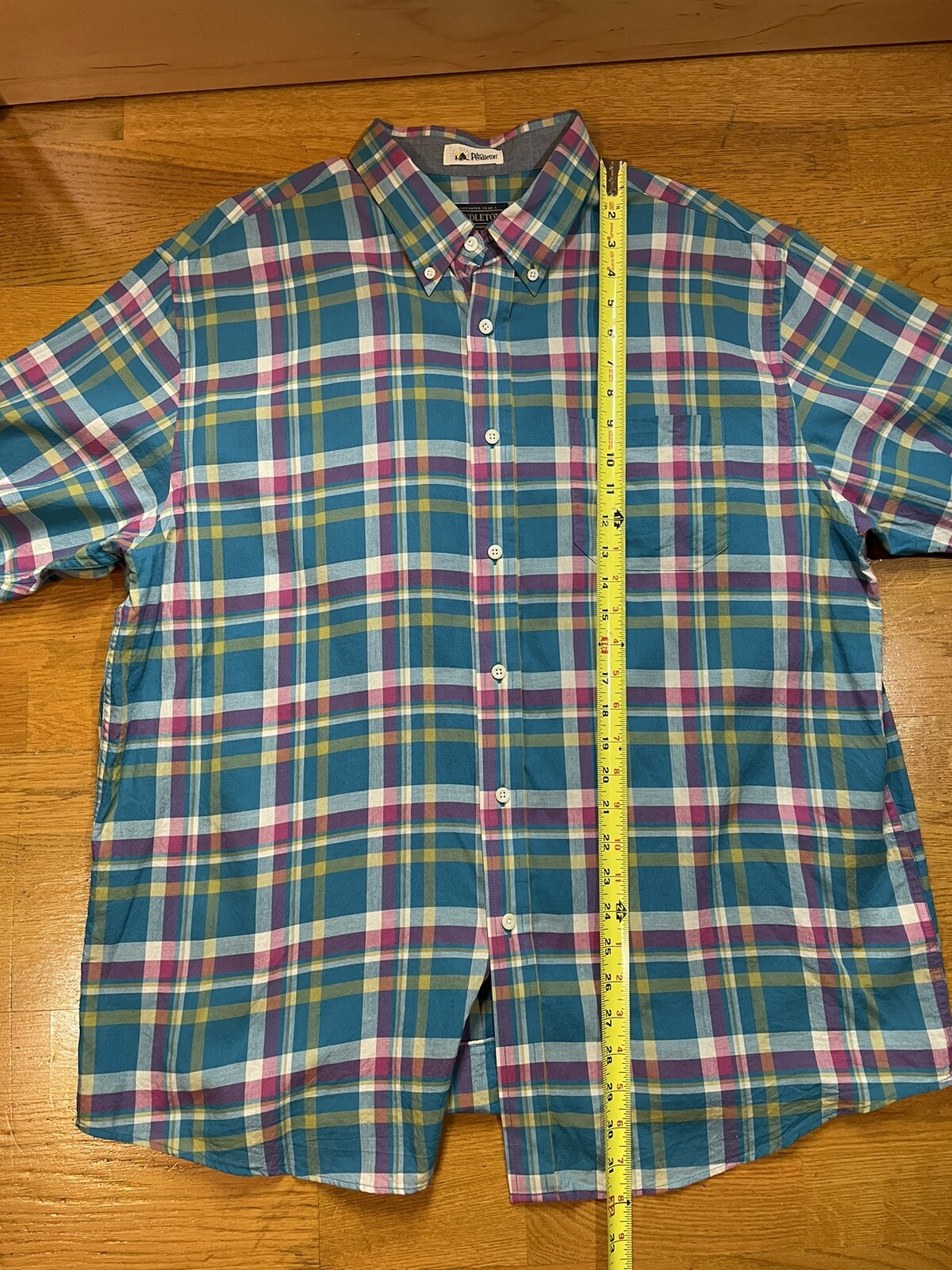 Surf Pendleton Short Sleeve Button Down Shirt Mul… - image 5