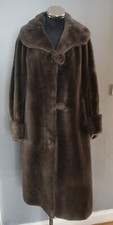 VINTAGE ASTRAKA BOHO HIPPIE FUNKY FAUX FUR TEDDY BEAR COAT