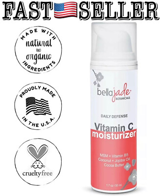 Vitamin C Facial Moisturizer Cream, Anti-Aging, Firming, Wrinkle Reducing - NEW!