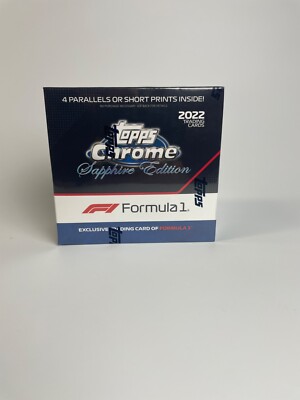 Topps Formula 1 Sapphire 2022 Hobby Box Sealed  Neu & OVP  32 Exclusive Cards