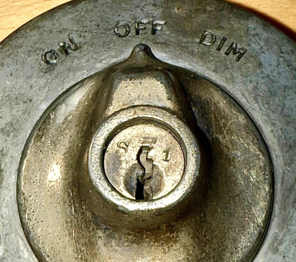 1920 PEERLESS BASCO ON/OFF/DIM LIGHT SWITCH DASH CIRCA 20S # 1679 VINTAGE ?? - Image 4 of 4
