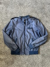 Vintage Members Only Jacket by Europe Craft Blue Full Zip Racer Coat Adult 44L