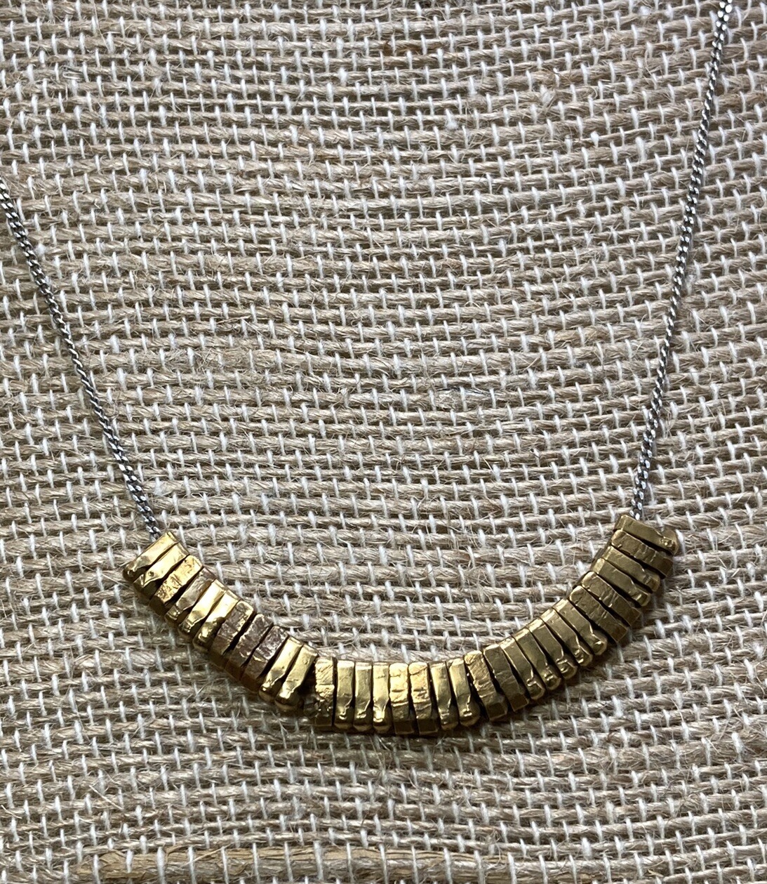 Handmade Sliding Tiny HOT TYPE BRASS SPACERS 925 … - image 6