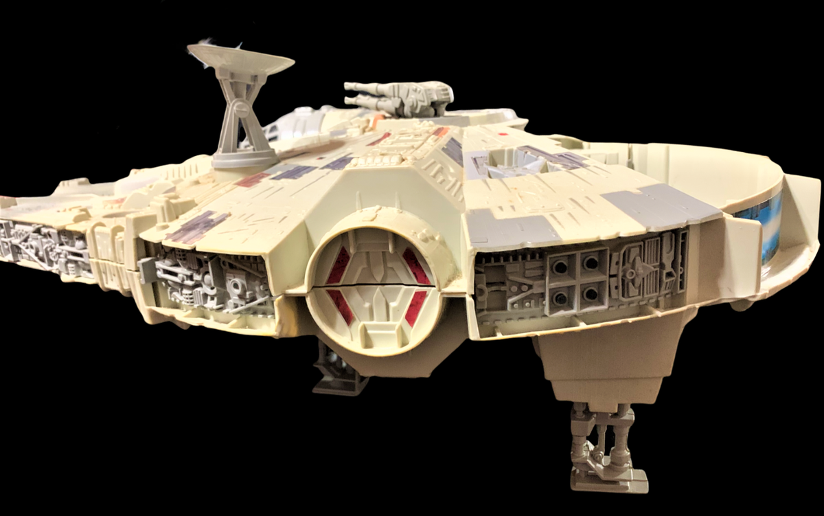 Vintage 1995 Star Wars Millenium Falcon with Electronic Light and
