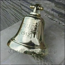 Solid Brass Marine solid Ship Polish Bell Nautical Wall Mounting Décor Gift item