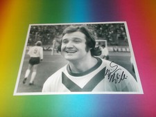 Willi Duck Lippens red and white food signed autograph 20x28 photo in per.