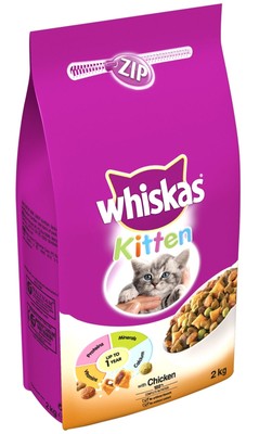 whiskas dry food