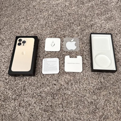 ORIGINAL Apple iPhone 13 Pro Max Gold 128 Gb BOX ONLY