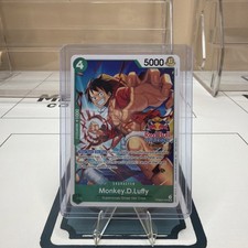 Monkey.D.Luffy PRB02-005 NM Red Bull Double Don Event Stamp Participation Promo