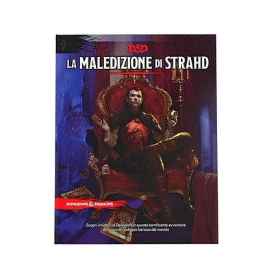 Dungeons and Dragons RPG Der Fluch von Strahd Italienisch Wizards Product Ruine