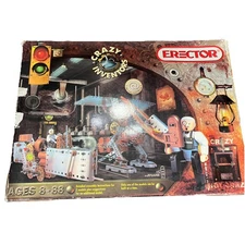 Meccano Crazy Inventors Erector Set 8650 #828650 Brio Corporation Vintage