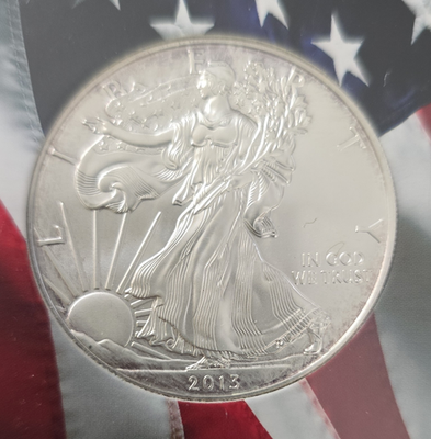 #ad U.S. Mint 2013 American Silver Eagle $1 1 oz .999 Silver Business Uncertified $95.00