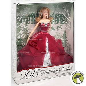 Barbie Kmart Exclusive 2015 HOLIDAY CHT00 - Joyeux Noël - NRFB
