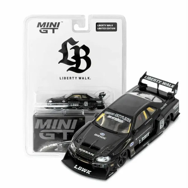MiniGT Nissan LBWK Skyline Auto Salon Limited Edition