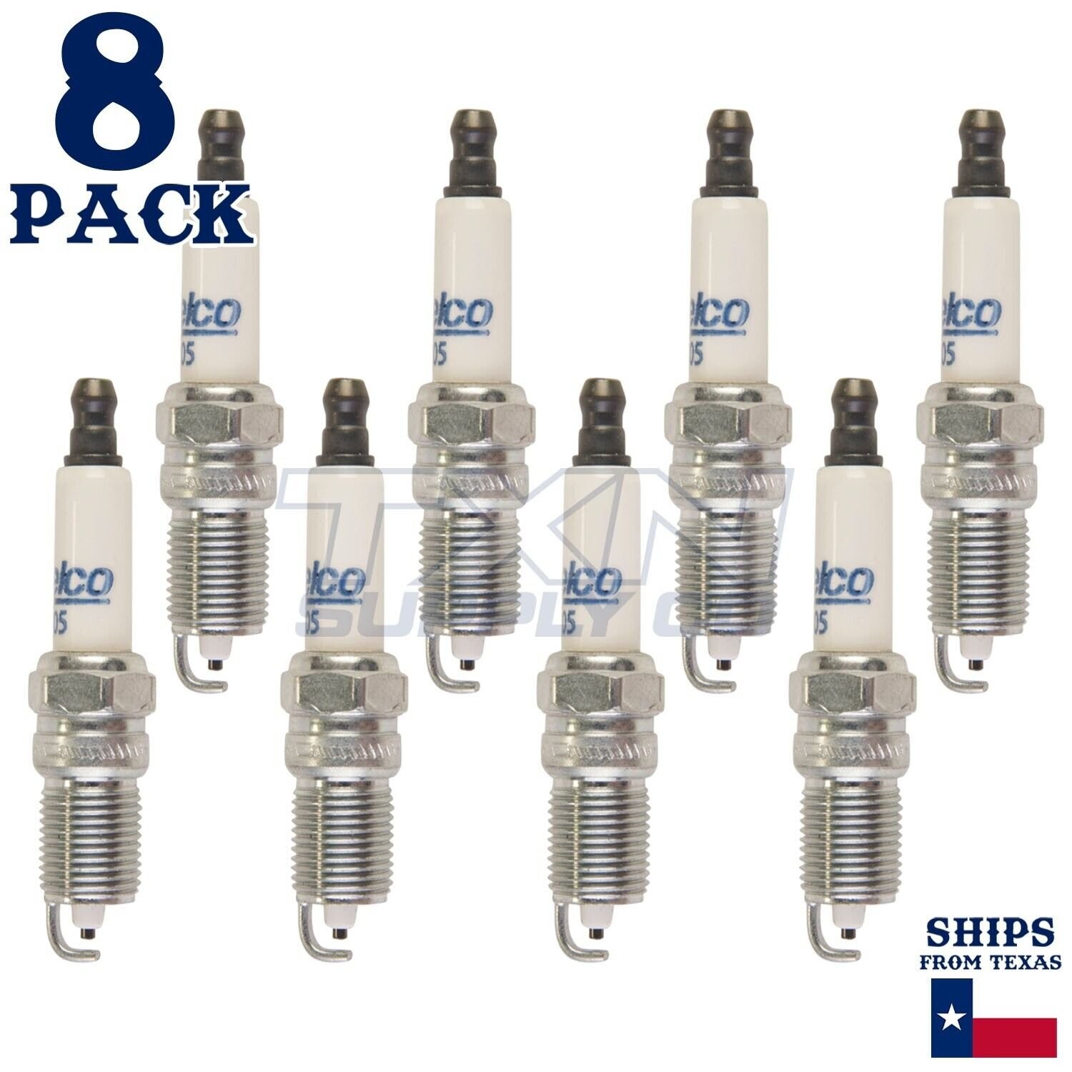 8 Pack ACDelco Double Platinum Spark Plugs 2004-2007 for Cadillac CTS V 6.0L