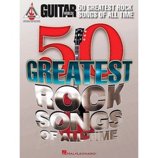Hal Leonard Guitar World's 50 Greatest Rock Songs Of All Time Guitar Tab Songbk
