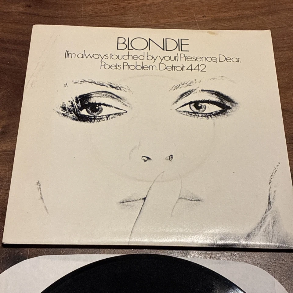 Blondie - I'm Always Touched By Your Presence Poet’s Problem 45 Vinyl UK Foto 2 de 4