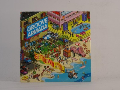 GROOVE ARMADA GET DOWN (E70) 2 Track Promo CD Single including Card Sleeve COLUM