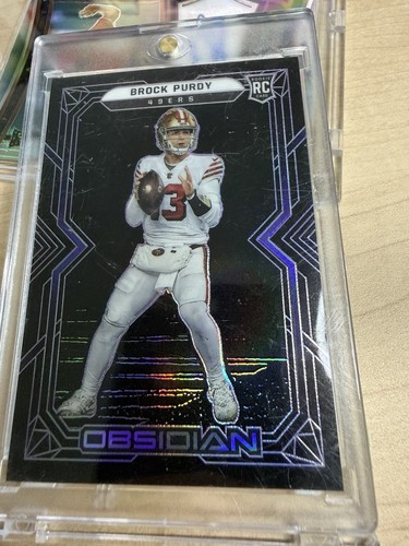 Brock Purdy #158 — 2022 Panini Obsidian football card