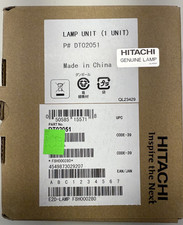 Genuine Hitachi Projector Lamp DT02051  housing plus replacement filter