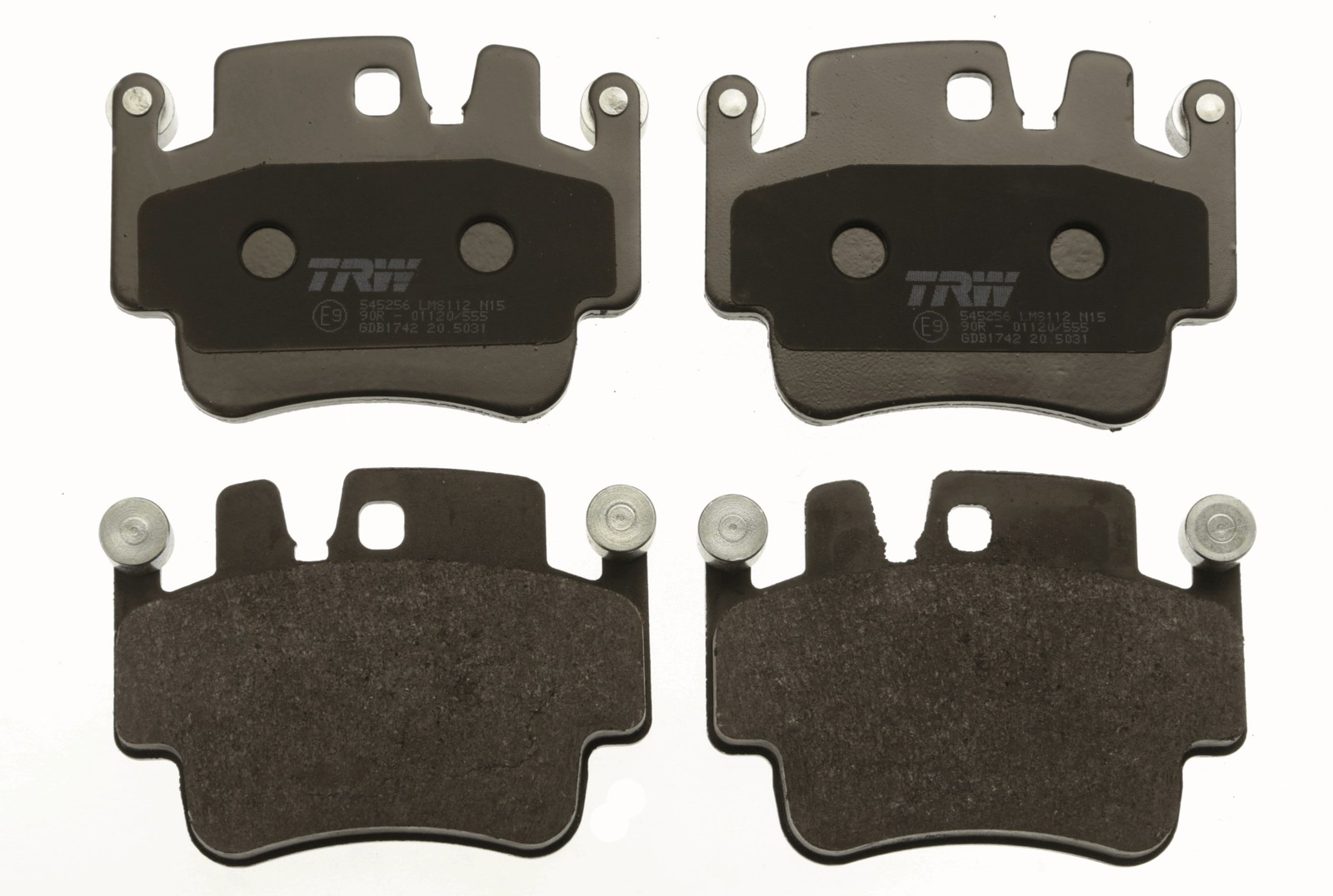 Plaquettes de frein TRW GDB1742 pour stopper l'usure irrégulière des disques arrière