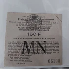 TICKET STUB- EUROPEAN CUP WINNERS CUP FINAL- ANDERLECHT V WEST HAM UNITED- 1975