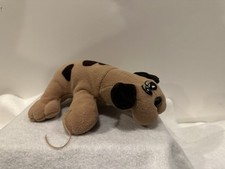 VINTAGE SMALL Brown POUND PUPPY 1985 by TONKA