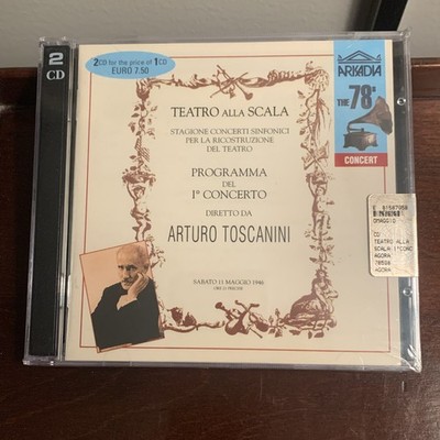 La Scala Reconstruction Inaguration Concert (May 1946) (CD, May-2001, 2 Discs)