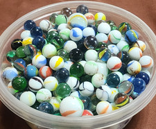 Lot of Bulk Marbles - 5lb 10oz 35.99 Mixed Lot Mostly Eastern Style