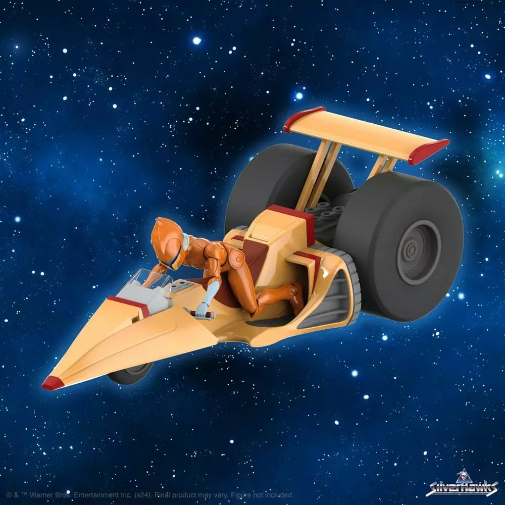 Figurine Silverhawks véhicule Space Racer de Copper Kidd Super7 18cm - 4
