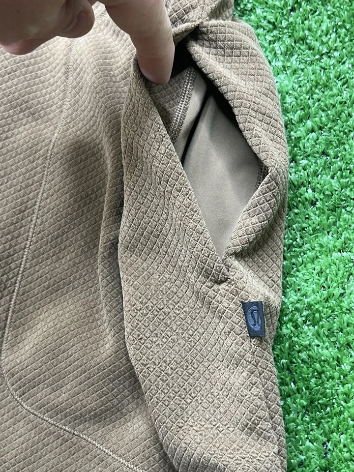 Maxi Vestido Lululemon Lab Jacquard Tela Cupro Talla 8 Foto 4 de 4