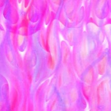 Violet Airbrushed Flames 24 - 20" x 38" Hydrographic Film Hydro Dipping