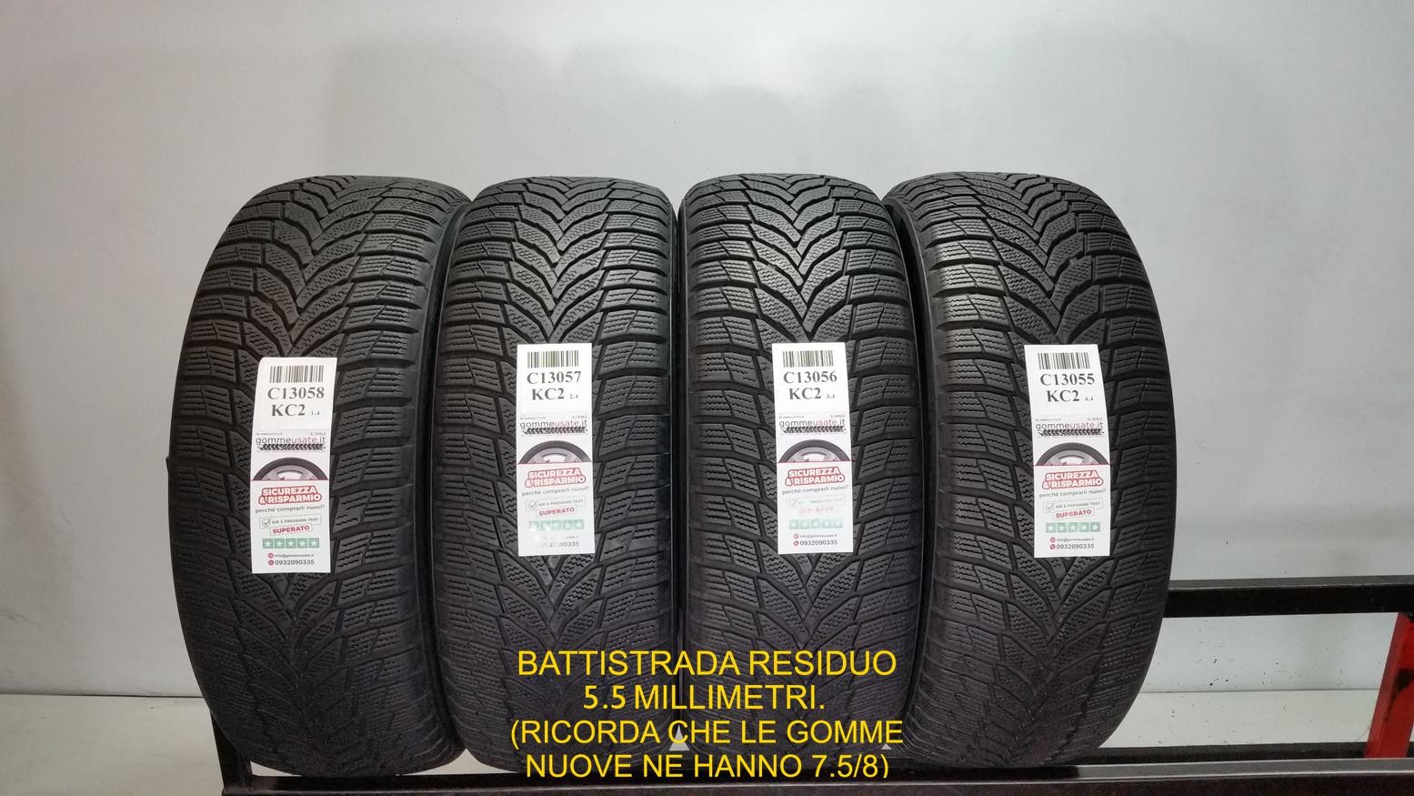 GOMME USATE TERMICHE 235/55R18 104H NEXEN WINGUARD SPORT 2 SUV PNEUMATIC C13058