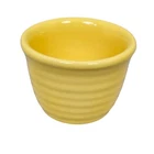 Bauer Pottery 2000 Los Angeles Yellow Ringware 5oz Custard Cup
