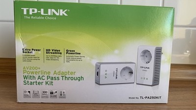 TP-Link Powerline Adapter (TL-PA250KIT)   fast neu