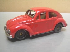 Tin Volkswagen VW Beetle Vintage Rare Toy made in Japan 1960s SSS