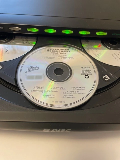 RCA RP-8065A CD Changer- 5 CD Player HiFi Stereo Carousel -NO Remote - *Tested* - Image 4 of 4