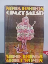 Crazy Salad Nora Ephron 1975 Knopf First Edition Hardcover