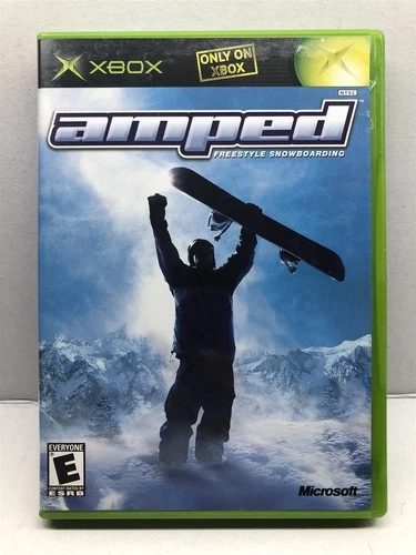 Amped: Freestyle Snowboarding (Microsoft Xbox, 2001) Complete w/ Manual