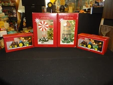 St. Nicholas Square Village Lot: WINDMILL, WATER TOWER, (2) HAYRIDE In Boxes!