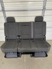 2015-2020 Suburban Escalade Esv Yukon Xl 2nd Second Row Black Bench Seat Cloth 2015-2020 Suburban Escalade Esv Yukon Xl 2nd Second Row Black Bench Seat Cloth