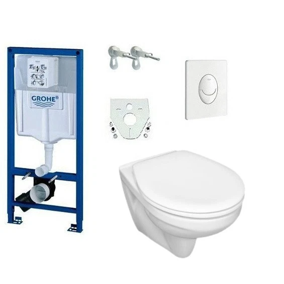 Grohe Rapid SL WC Set Vorwandelement Betätigungsplatte Wand-WC WC-Sitz UD-1